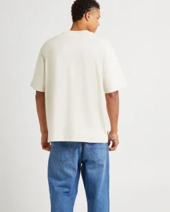 Snake Charm Slacker T-Shirt Ecru