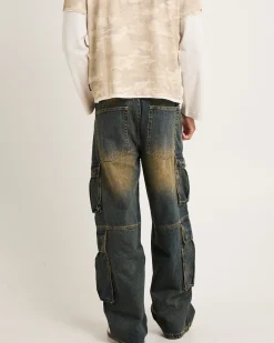 Society Denim Cargo Denim Jeans