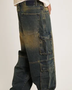 Society Denim Cargo Denim Jeans