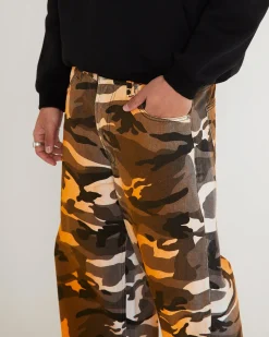 Society Spray Camo Jeans