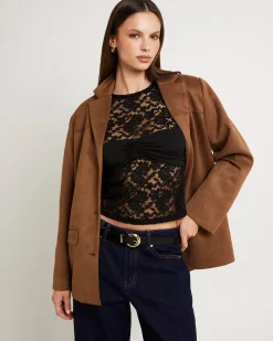 Sophia Suede Blazer