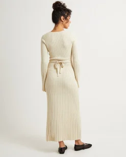 Sophie Long Sleeve Rib Knit Dress