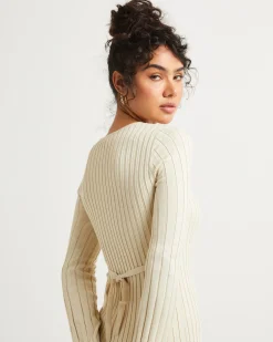 Sophie Long Sleeve Rib Knit Dress