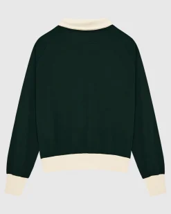 Specter Quarter Zip Polo Sweatshirt