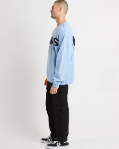 Sport 100 Fleece Crew Sweater Powder Blue
