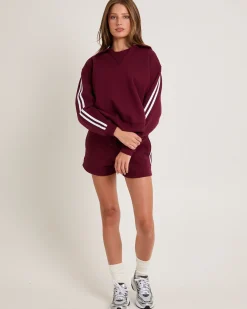 Sports Stripe Fleece