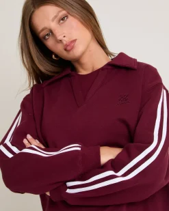 Sports Stripe Fleece