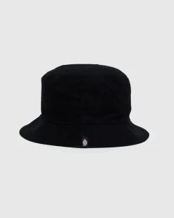 Stamford Reversible Bucket Hat Black Charcoal