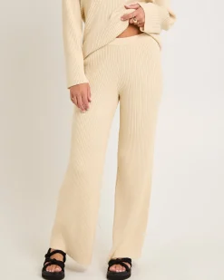 Stella Ribbed Knit Pants