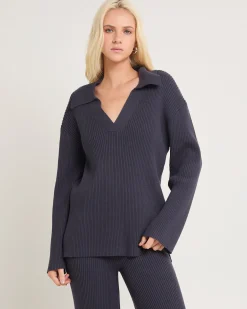 Stella Ribbed Knit Sweater