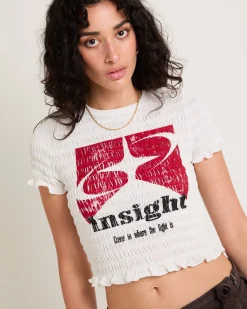 Stellar Shirred Top