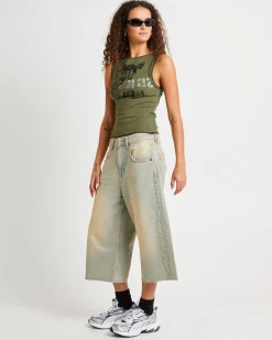 Stencil Rib Tank Top