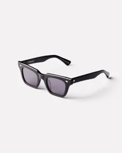 Stereo Sunglasses in Polished Black