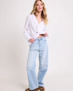 Stevie Relaxed Denim Jeans Longbeach