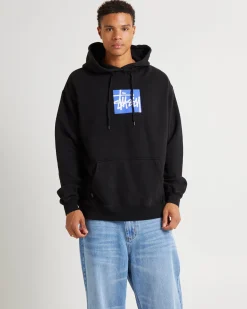 Stock Box Hoodie Black