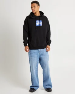 Stock Box Hoodie Black