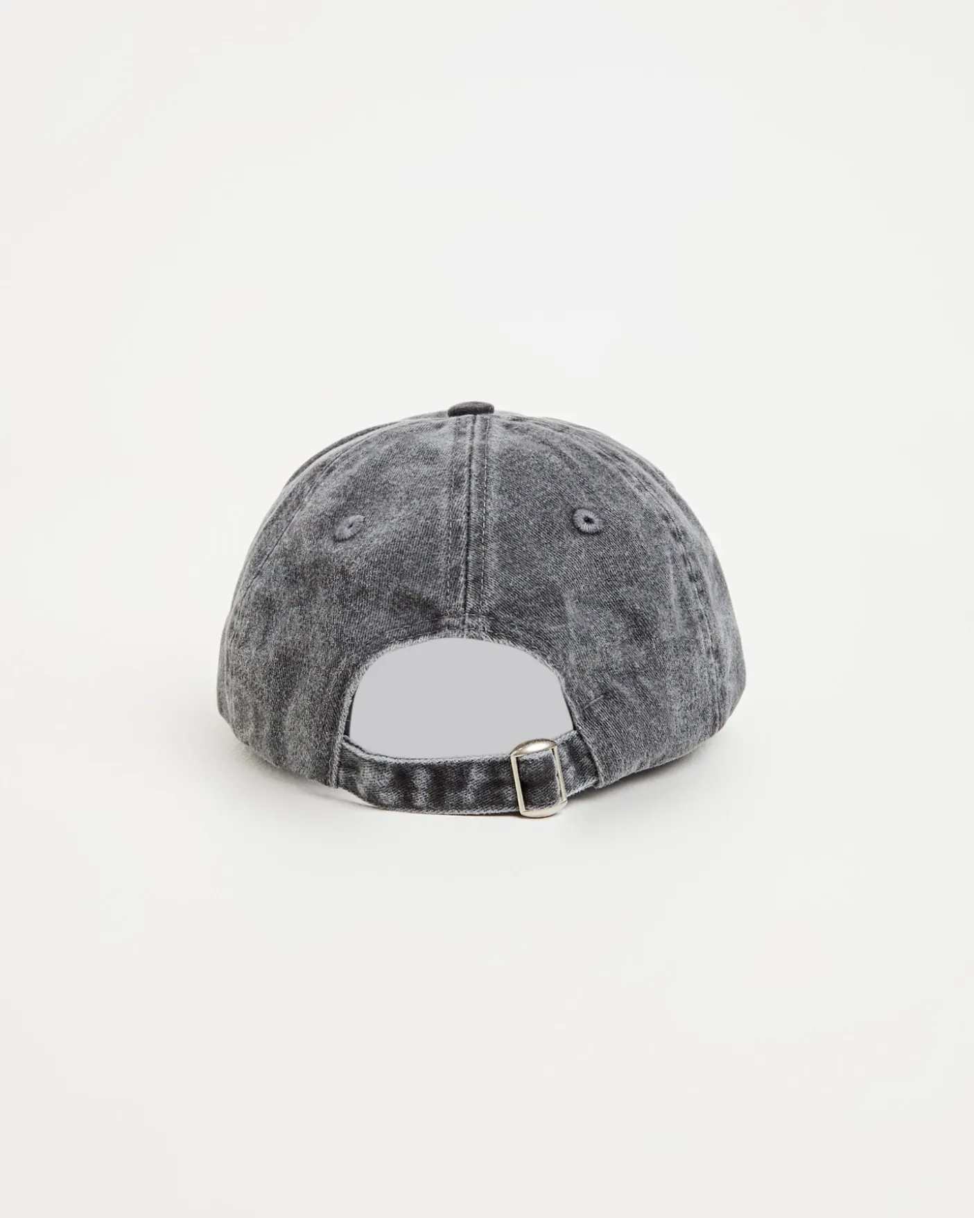 Stone Wash Baseball Cap in Washed Charcoal
