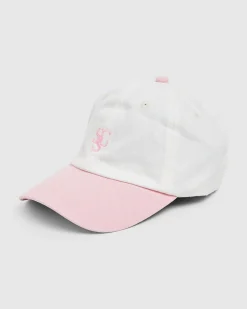 Stonewashed Contrast Cap Pink