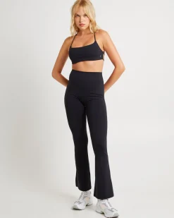 Stringy Cross Back Crop Top