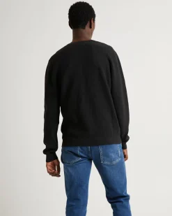 Strummer Rib Long Sleeve Black