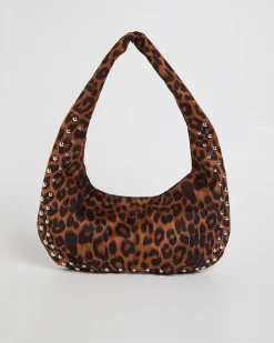Studded Hobo Bag