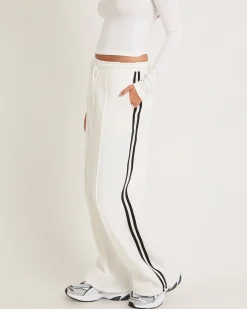 Subtitled Baggy Track Pants
