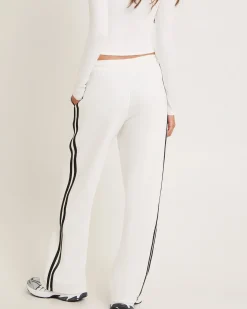 Subtitled Baggy Track Pants