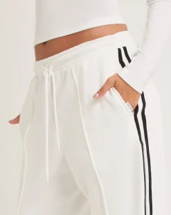Subtitled Baggy Track Pants
