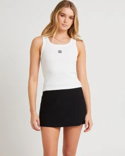 Subtitled Centre Tank Top