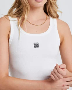 Subtitled Centre Tank Top
