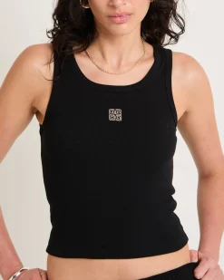 Subtitled Centre Tank Top