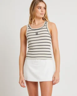 Subtitled Centre Tank Top