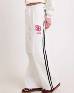 Subtitled Emblem Baggy Trackpants