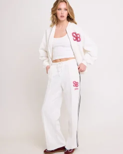 Subtitled Emblem Bomber Jacket