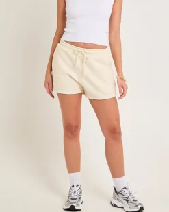 Subtitled Fleece Shorts