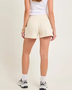 Subtitled Fleece Shorts
