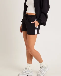 Subtitled Fleece Shorts