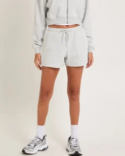 Subtitled Fleece Shorts