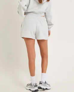 Subtitled Fleece Shorts