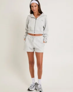 Subtitled Fleece Shorts
