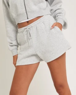 Subtitled Fleece Shorts