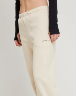Subtitled Straight Leg Trackpants
