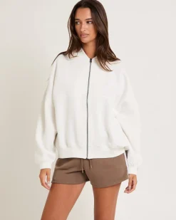 Subtitled Zip Bomber Jacket