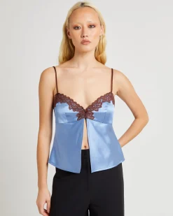 Suki Lace Chevron Cami