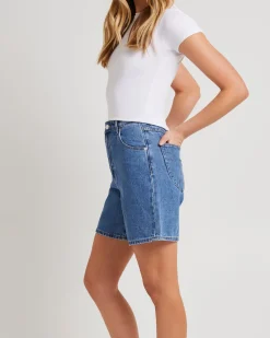 Super Mirage Denim Shorts Evie