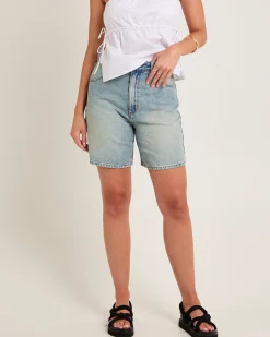 Super Mirage Denim Shorts