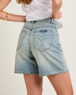 Super Mirage Denim Shorts