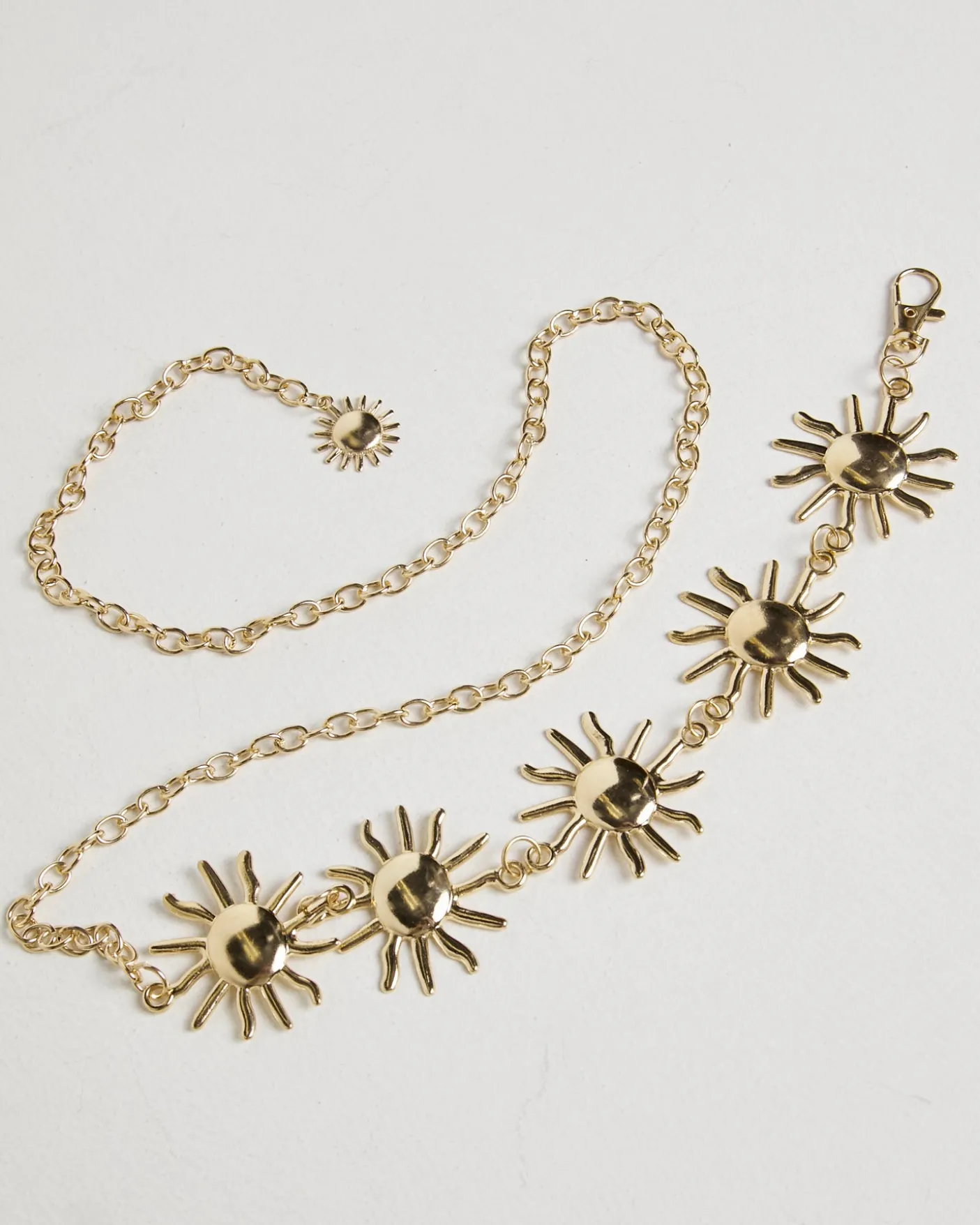 Surya Sun Gold Chain Belt