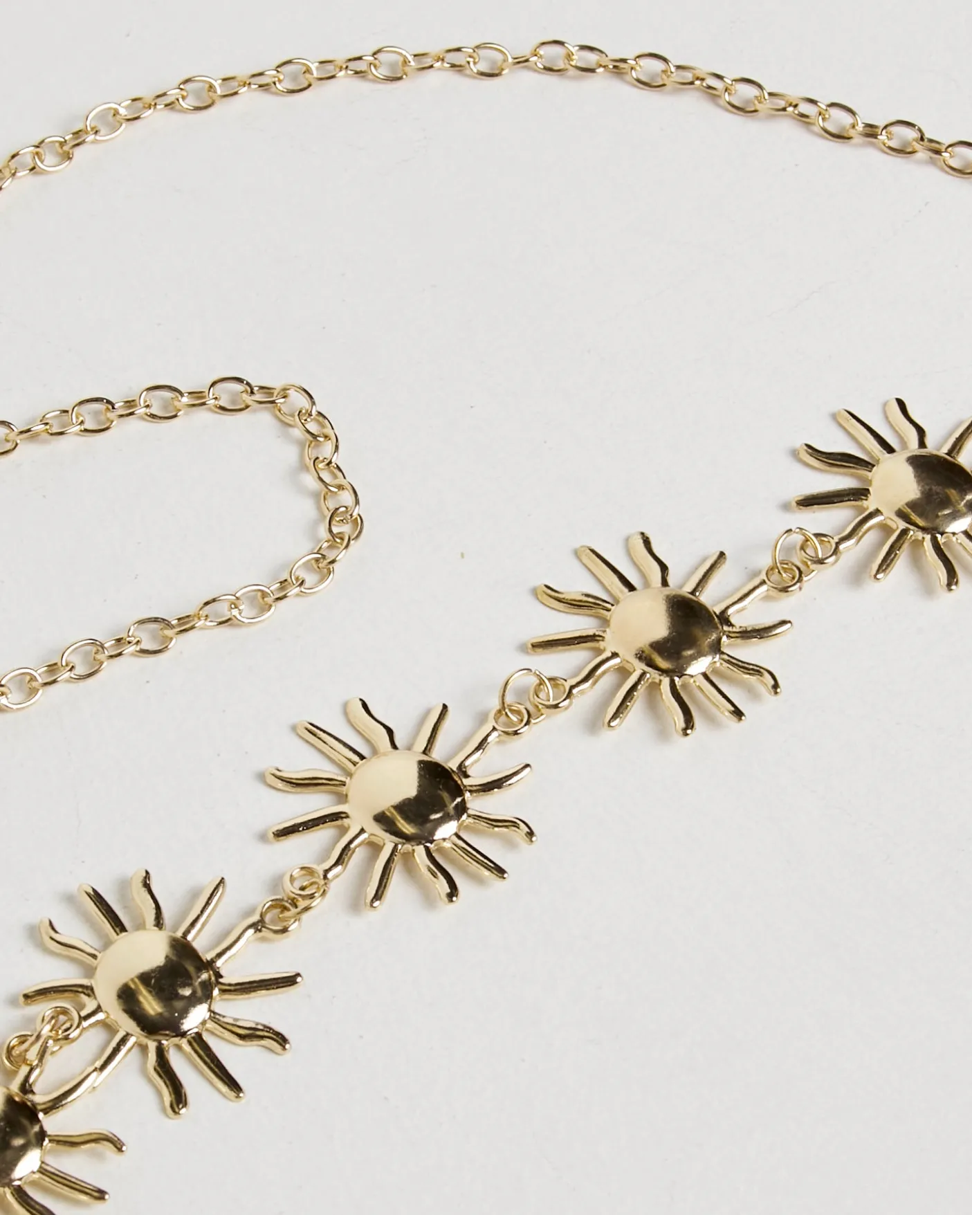 Surya Sun Gold Chain Belt