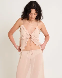 Sutton Boho Sheer Cami Top